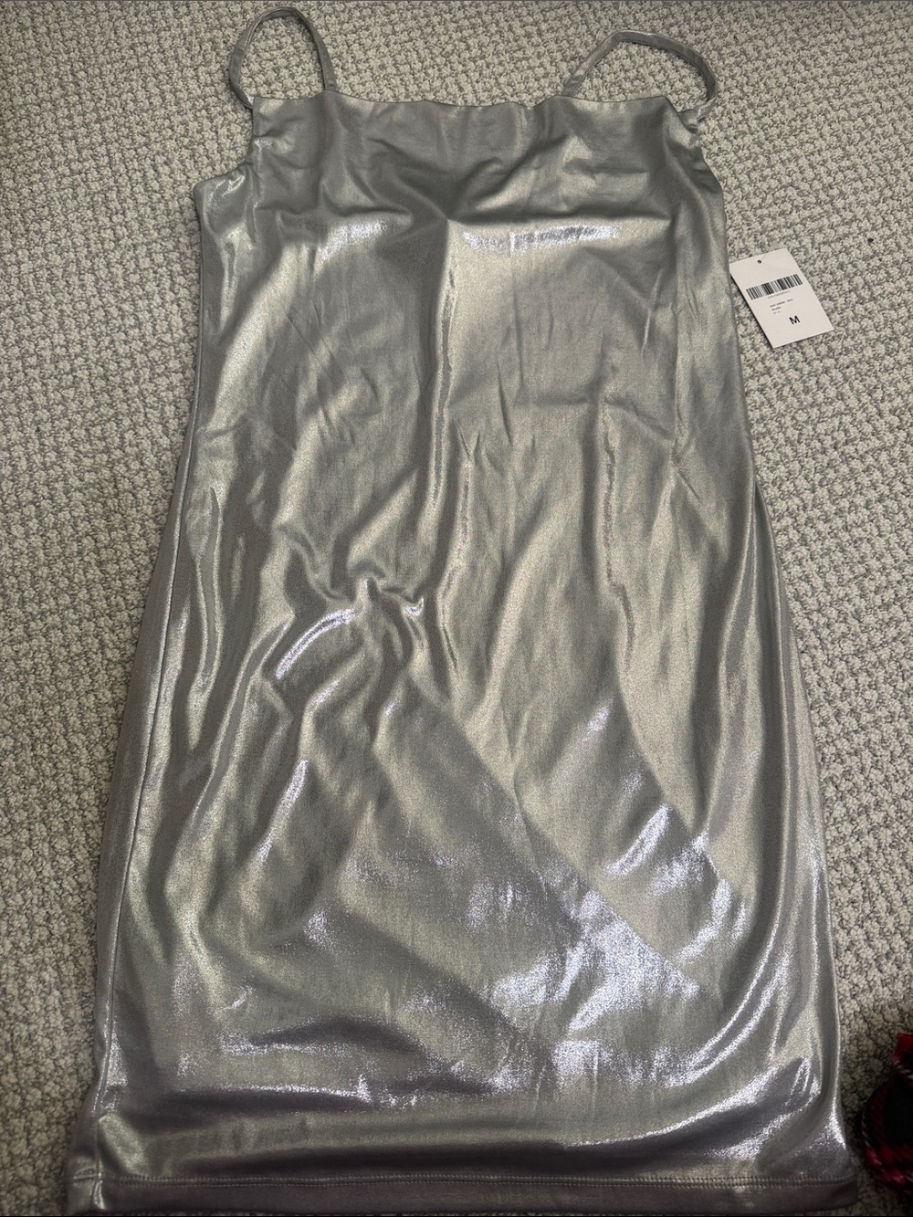 Forever 21 M&small size Silver and black Mini dress